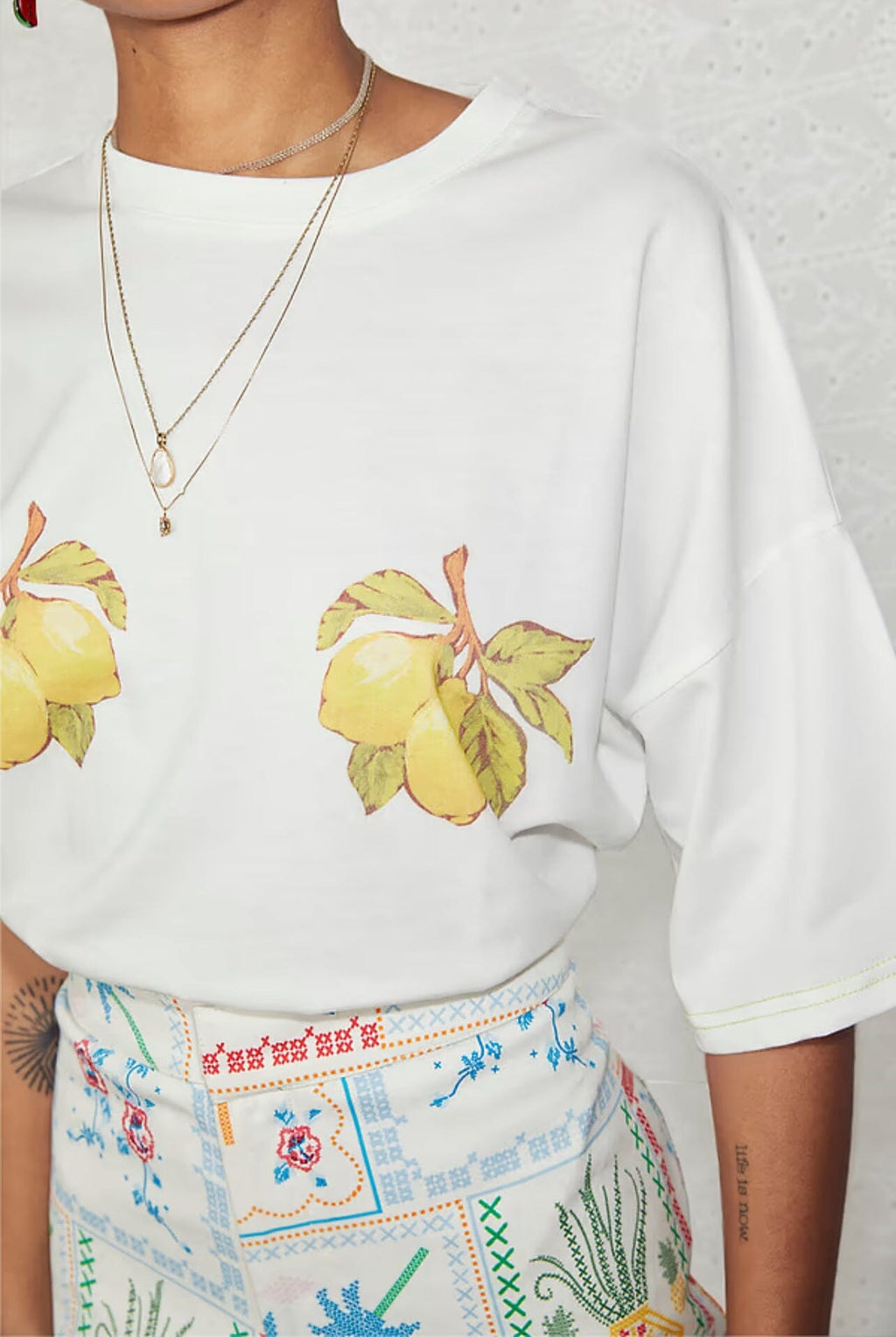 LEMON BOOB T-SHIRT Never Fully Dressed