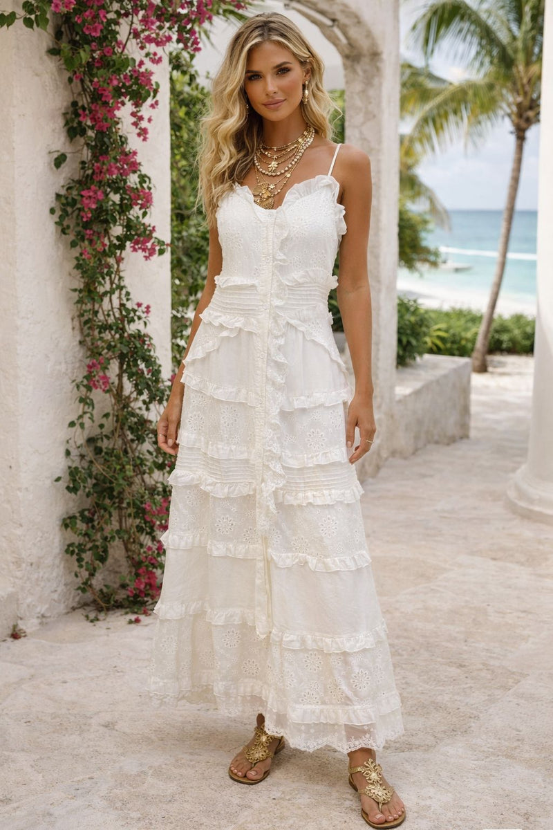 THE ISOLA LACE DRESS