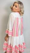 RAILAY COTTON DRESS - PINK Dresses Coco Boutique 