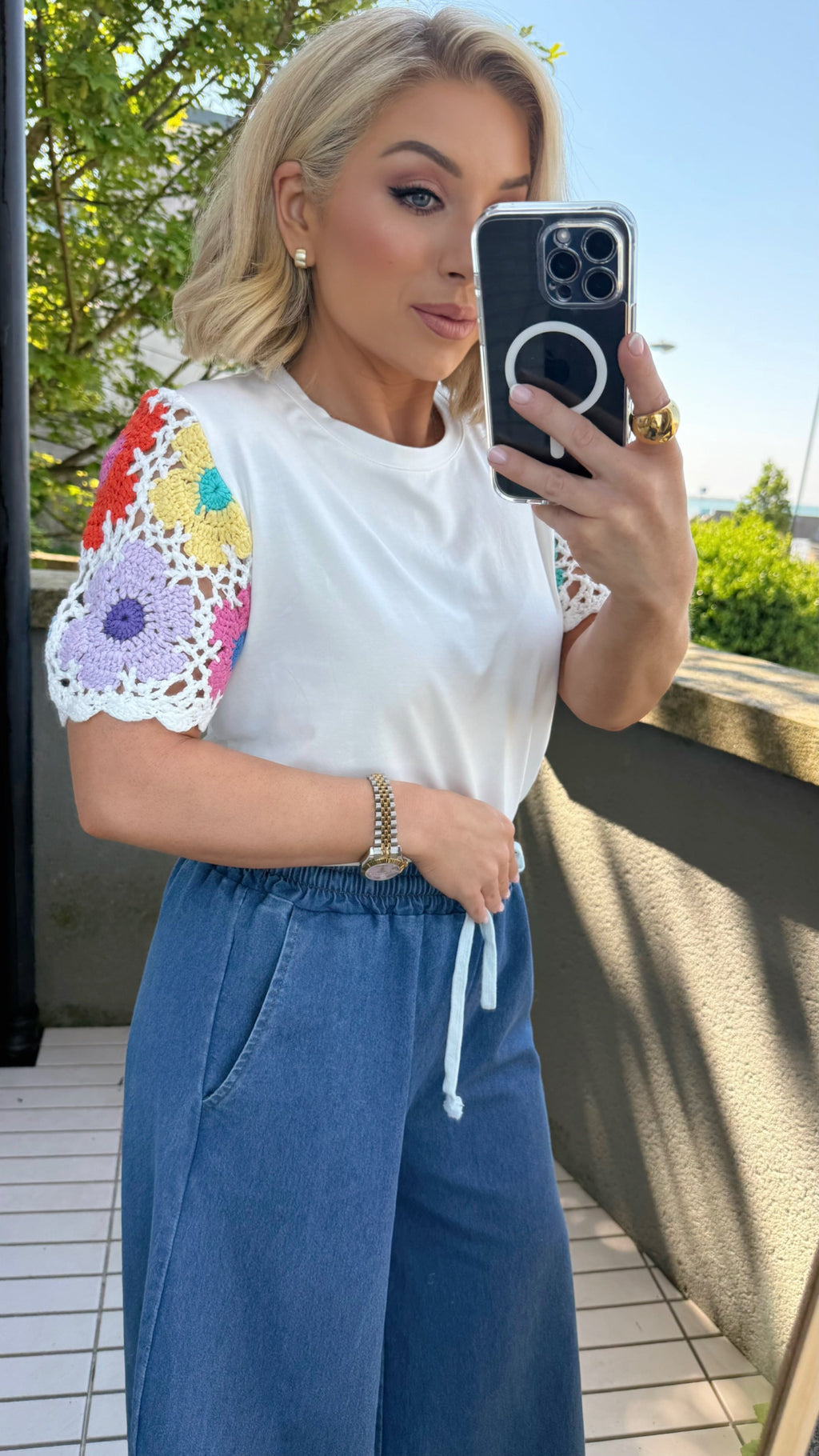 THE MARISOL T-SHIRT - WHITE Tops & Jumpers Coco Boutique