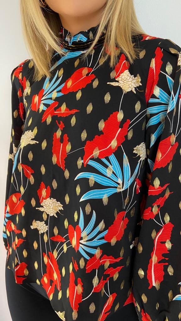 DANA STATEMENT PRINT CHOIR SHIRT Tops & Jumpers Traffic People