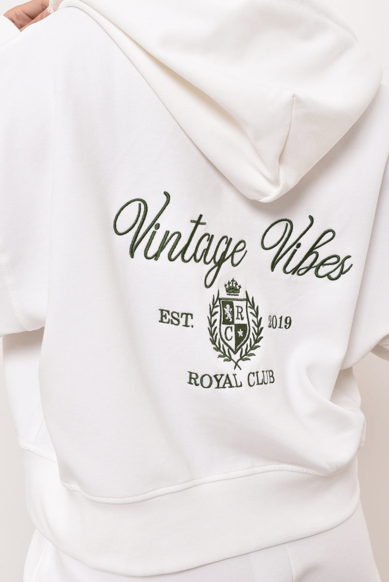 VINTAGE VIBES HOODIE Dresses April Vintage 