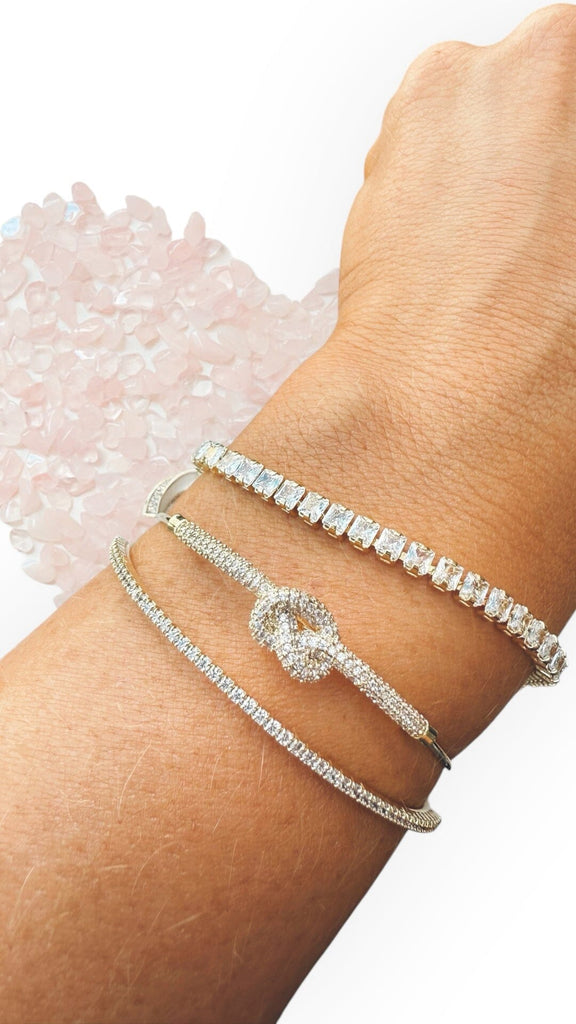 THE KNOT DUO BRACELET – GOLD Jewellery & Accessories Coco Jewellery 