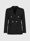 ZOE GOLD-BUTTON BLAZER Coats & Blazers Agnes 