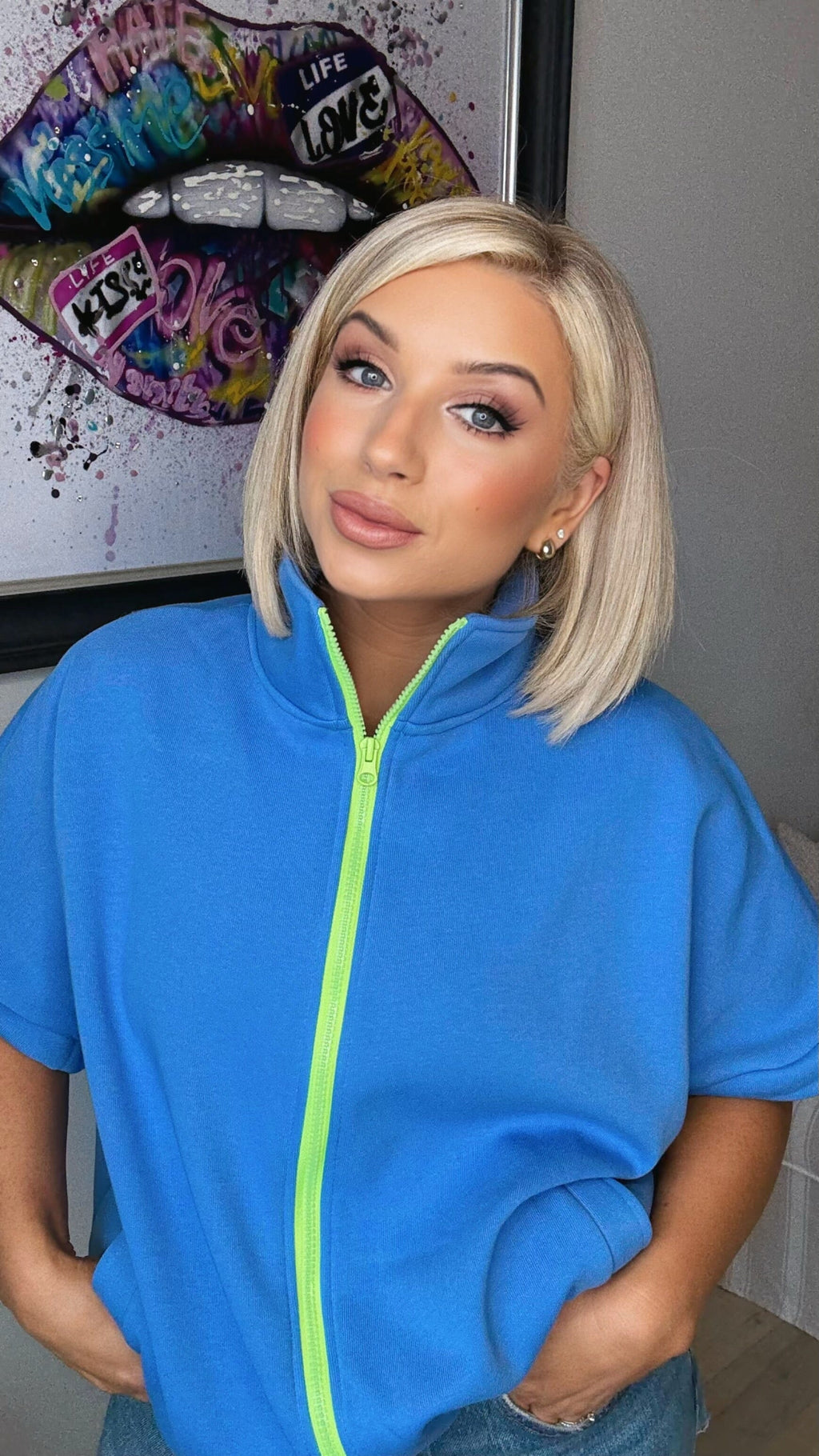 THE VOLT JACKET - ELECTRIC BLUE ⚡️ Coats & Blazers Me & Coz 