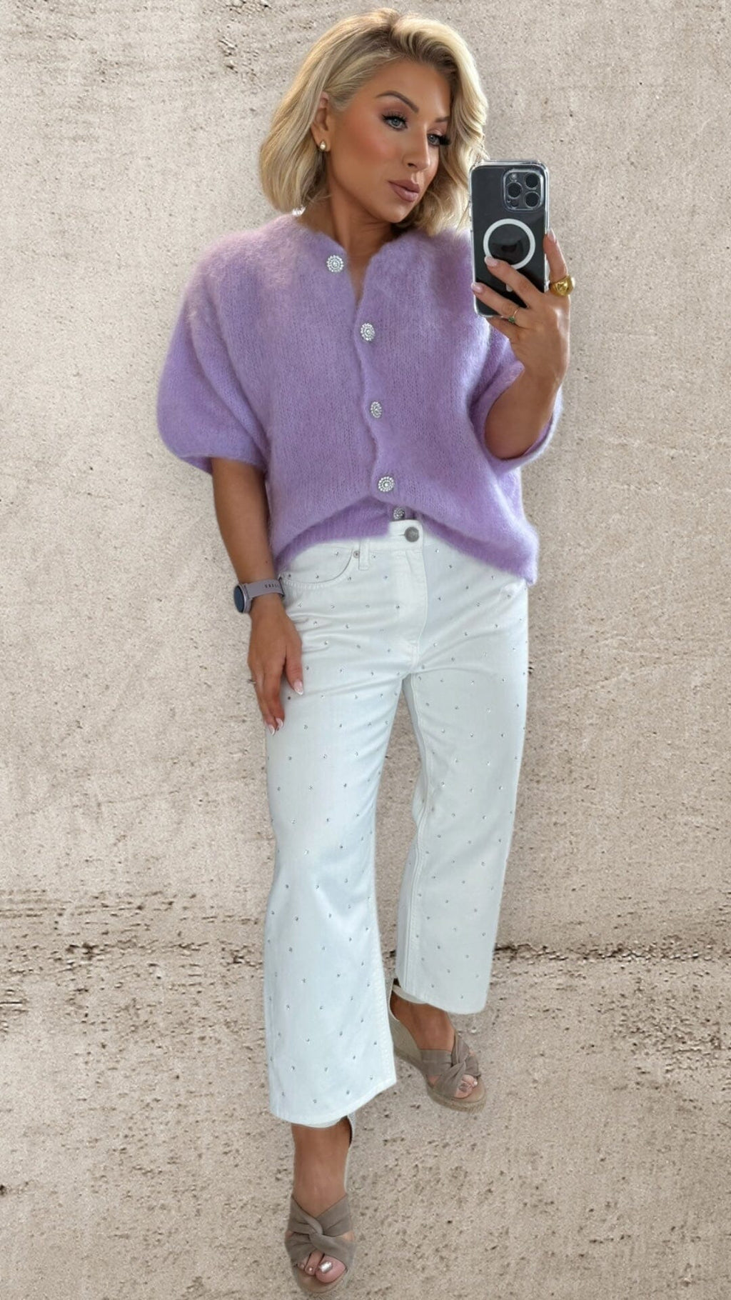 THE LUMIÉRE KNIT - LILAC Knitwear Coco Boutique 
