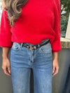 THE BELGRAVIA BELT - BLACK Jewellery & Accessories Goya 