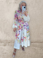 AMALFI FLORAL MIDI DRESS Dresses Noeline 