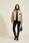 ANYA PADDED GOLD JACKET Coats & Blazers Avril Vin 