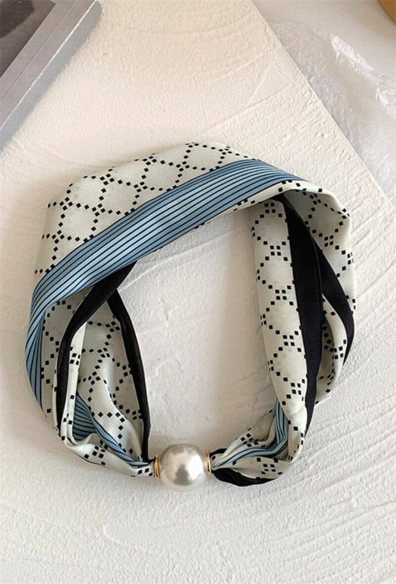 THE PEARL LUXE NECK SCARF Jewellery & Accessories Coco Accessories 