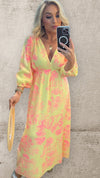 THE WILLOW DRESS - SORBET GLOW Dresses Noeline 