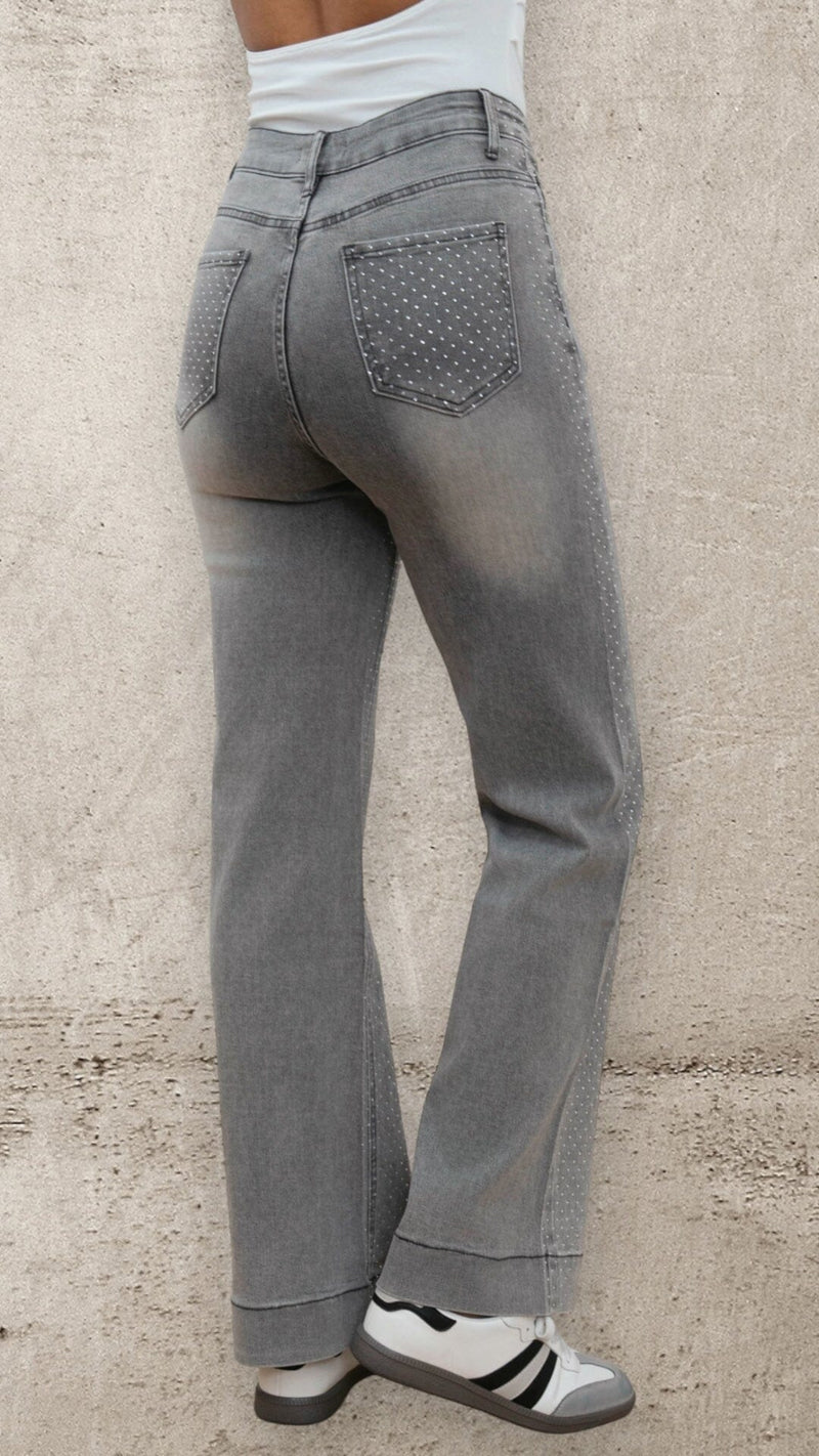 THE SCULPT LUXE JEANS - GREY Bottoms, Jeans & Skirts Me & Coz 