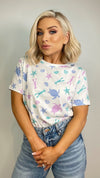 MARGO SEA COVE T-SHIRT - IVORY Tops & Jumpers Coco Boutique 