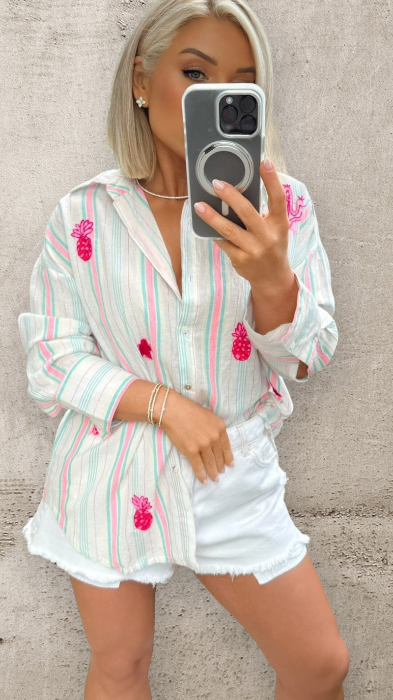 THE CABANA POP SHIRT Coco Boutique 