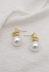 THE LILA PEARL DROP EARRINGS Jewellery & Accessories Coco Jewellery 