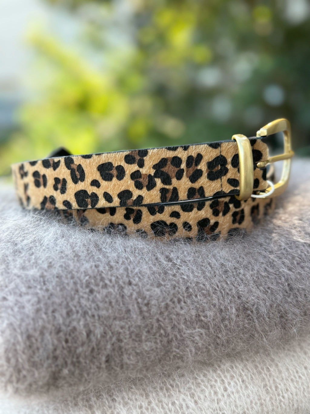 THE SAVANNAH BELT - LEOPARD PRINT Jewellery & Accessories Goya 