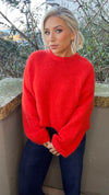 THE FESTIVE DREAM KNIT - RED Knitwear Gigi Lu 