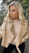 PETRA SUPER SOFT SWEATER - LATTE Knitwear Gigi Lu 