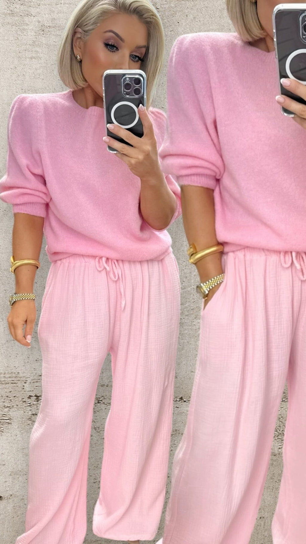 MIKA ALPACA BLEND JUMPER - BABY PINK Tops & Jumpers CG Luxe 
