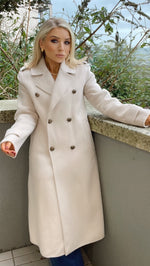 KIMBER WOOL COAT - NAVY Coco Boutique 