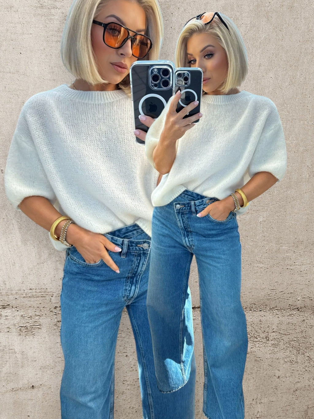 VANILLA POP KNIT - CREAM Tops & Jumpers CG Luxe 