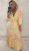 THE WILLOW DRESS - SORBET GLOW Dresses Noeline 