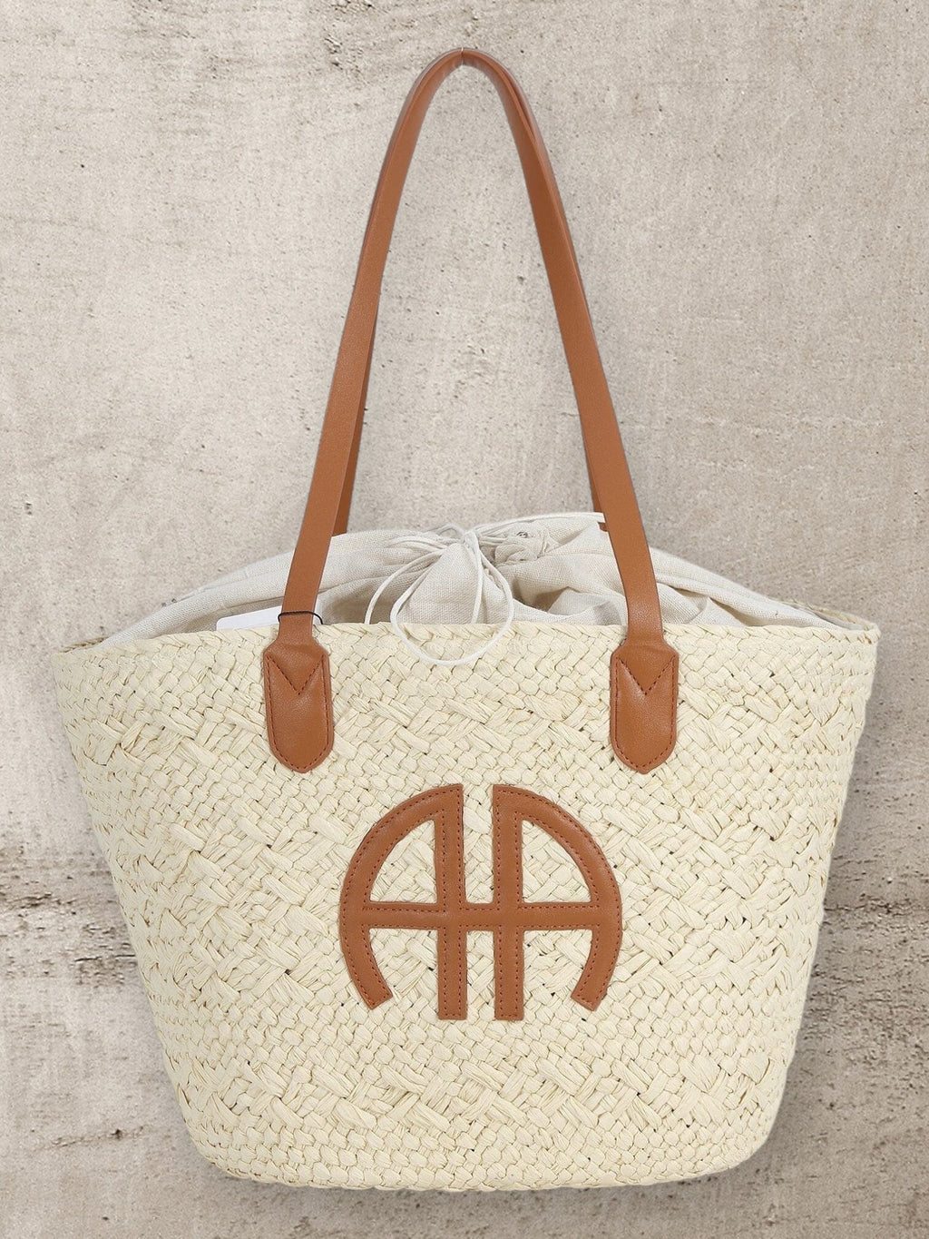 ARIA WOVEN TOTE - NATURAL Coco Boutique 