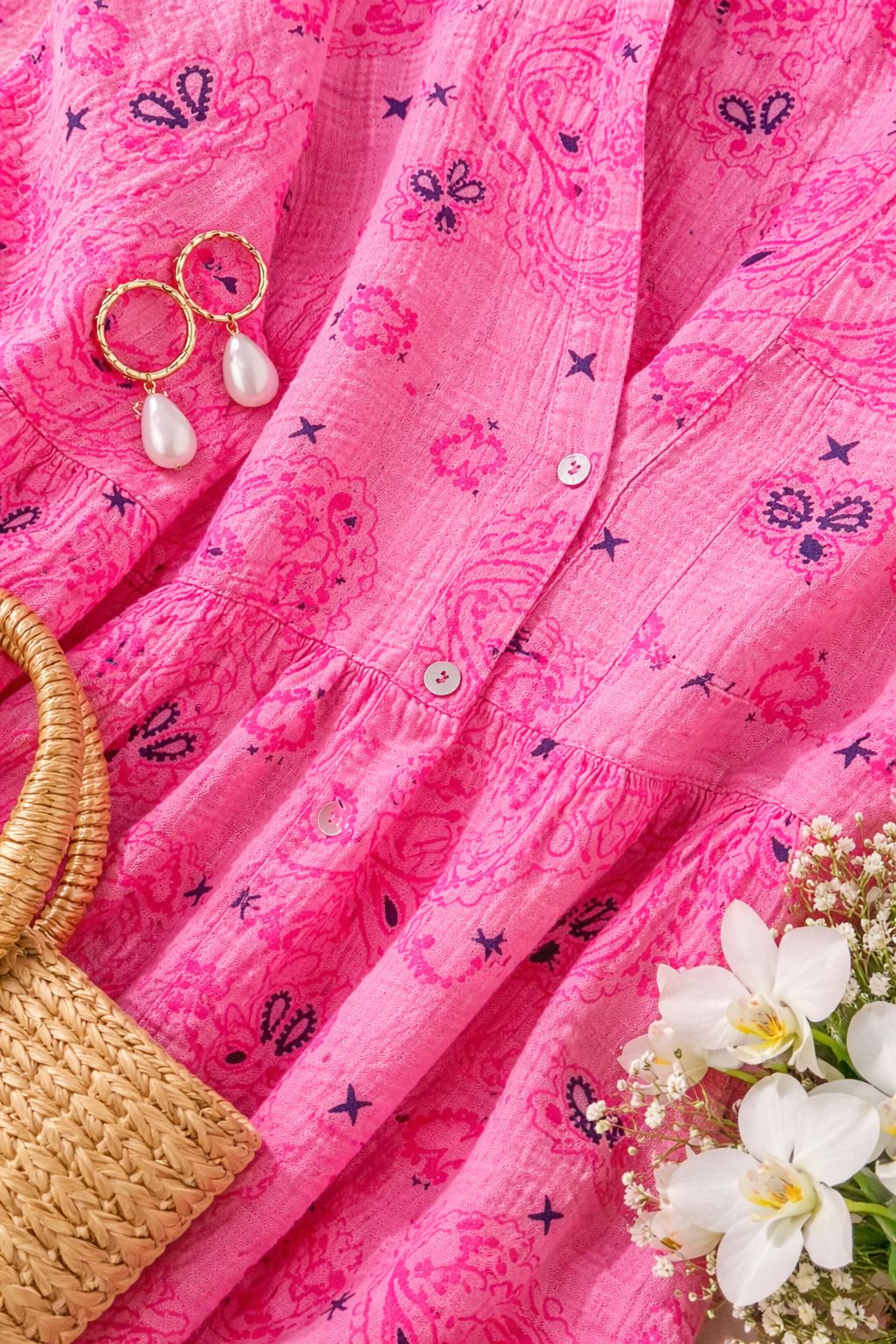 THE ISLA ROSA DRESS Dresses Neline 