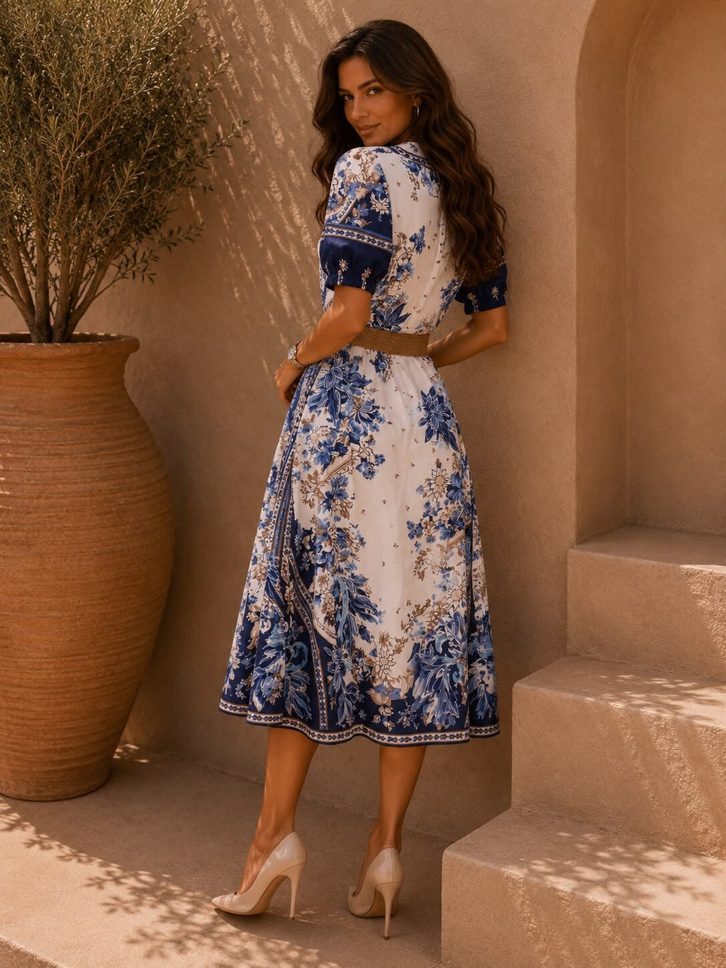 THE RIVIERA BLOOM DRESS Dresses Neline 
