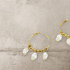THE OLIVIA PEARL HOOPS Jewellery & Accessories Coco Boutique 