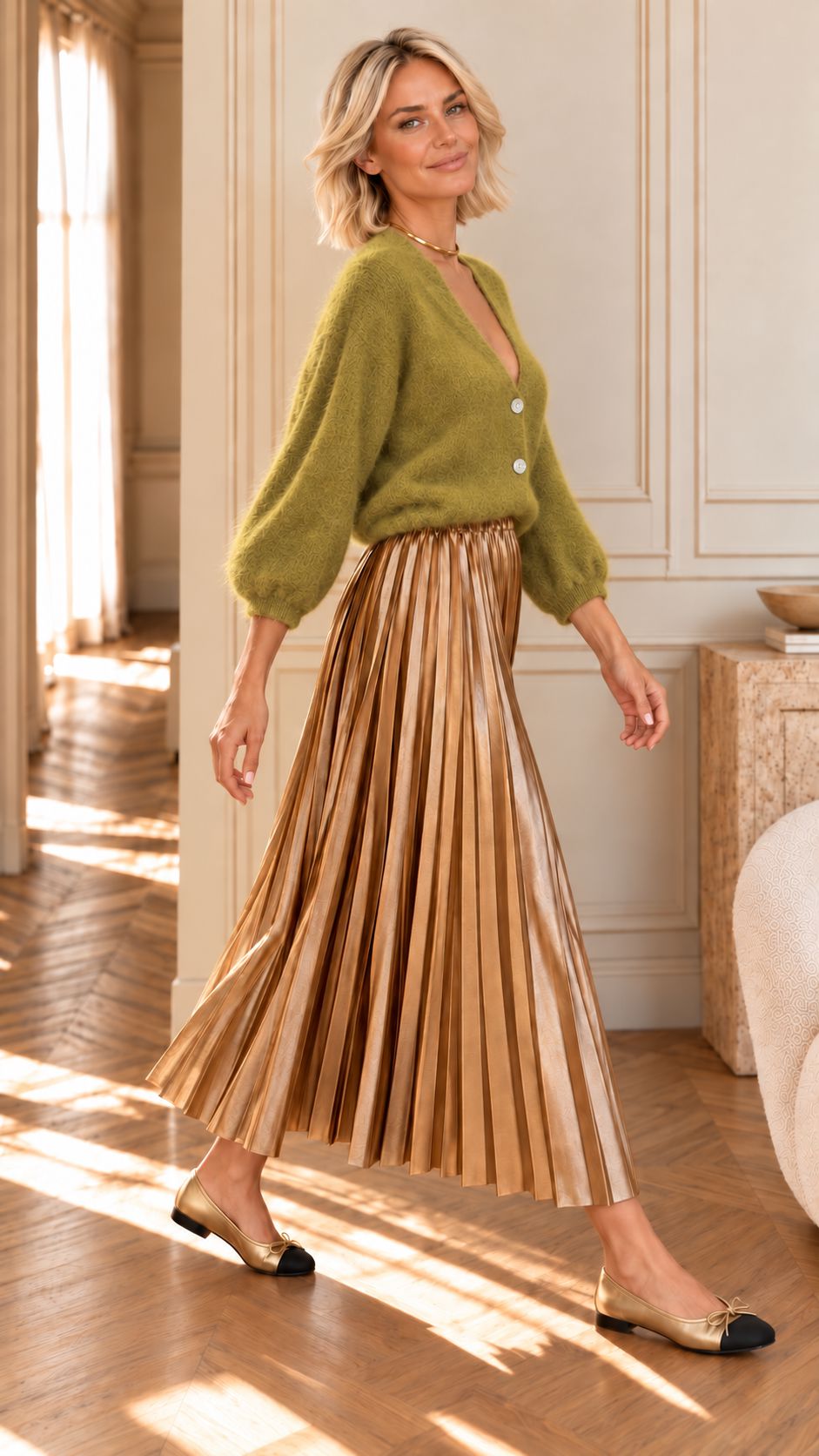 THE SUNDAE CLOUD CARDIGA - OLIVE Knitwear Nias 