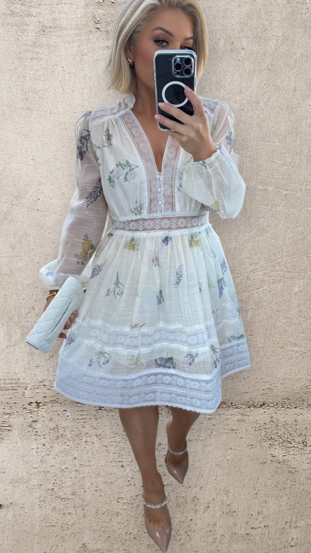 EMILA DRESS - IVORY Dresses Noeline 