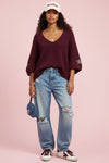 THE STARLIGHT KNIT - MULBERRY Knitwear Avril Vin 