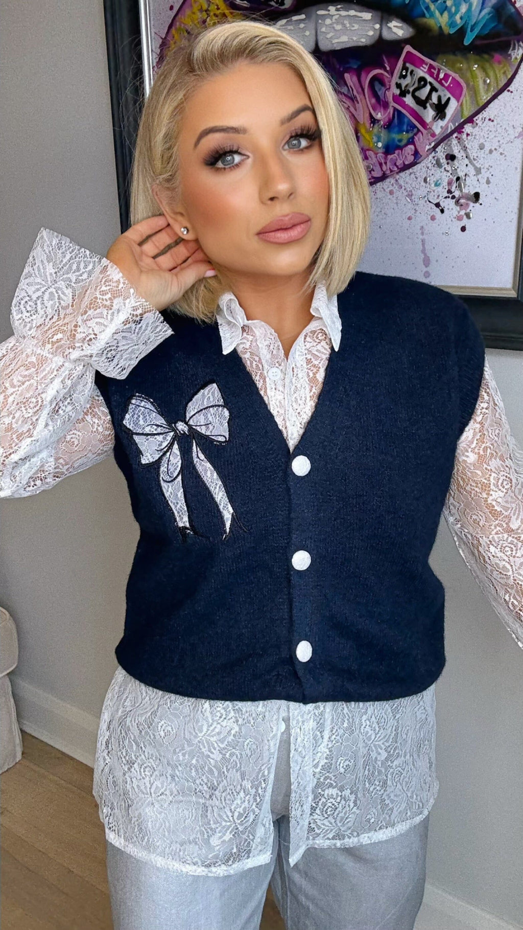 THE PARISIENNE LACE SET Tops & Jumpers VF Line 