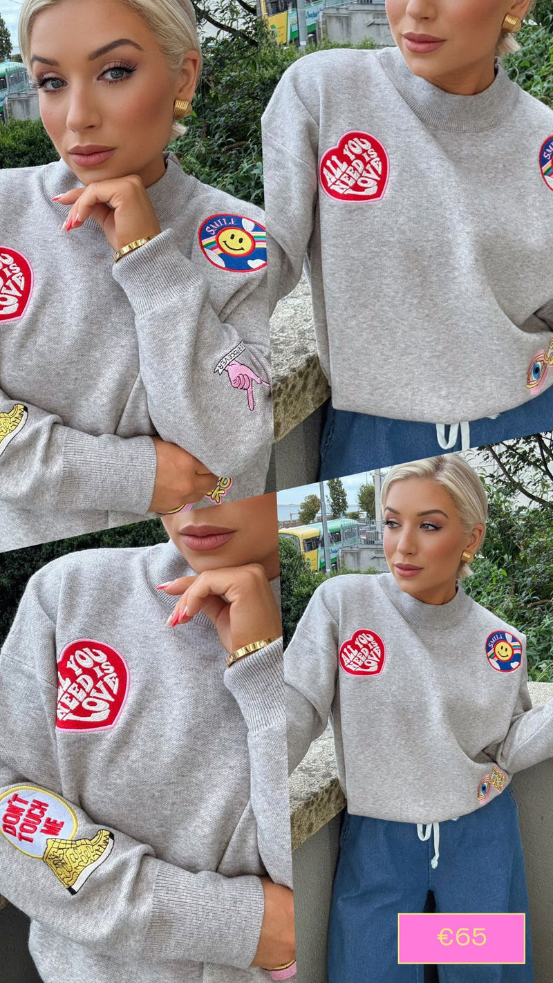 LUCKY VIBES SWEATSHIRT Sweatshirt Goldie S 