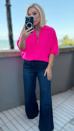 THE ELECTRIC SWEATER - NEON PINK