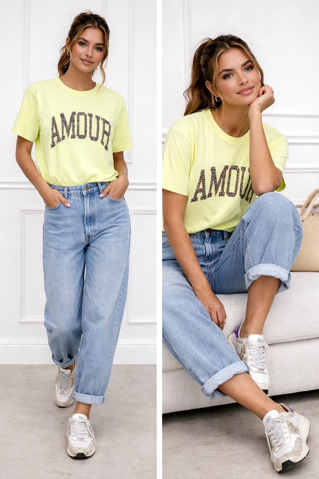 AMOUR WILD T-SHIRT Tops & Jumpers Lumana 