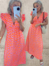 LILA ANIMAL PRINT DRESS Dresses Noeline 