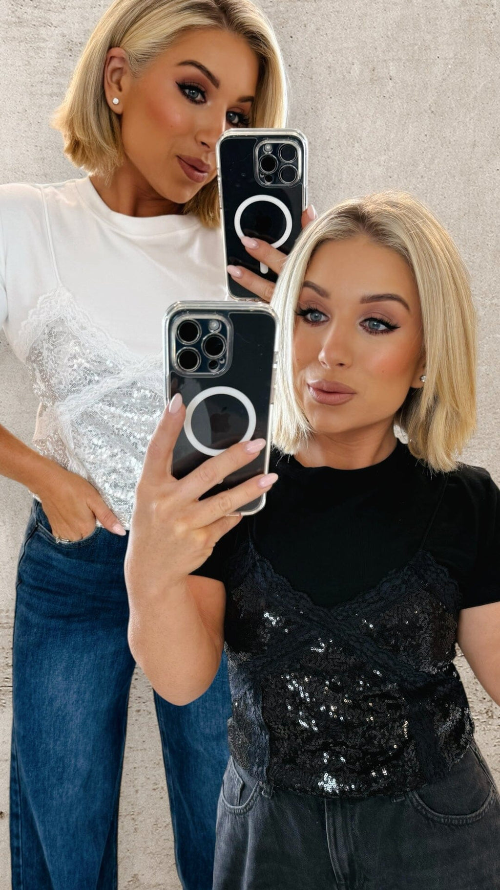 THE STARLIGHT TEE - BLACK Tops & Jumpers LUMIN 