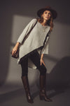 THE LUCIA LACE DRAPE KNIT - TAUPE Knitwear Avril Vin 