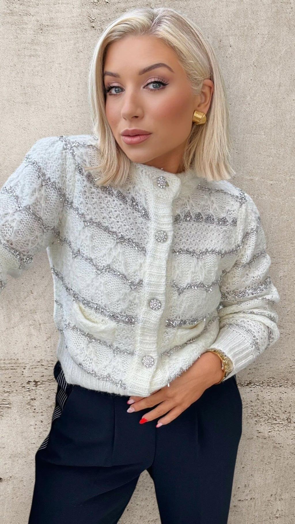 THE MILANO LUXE CARDIGAN Coats & Blazers Goldie S 
