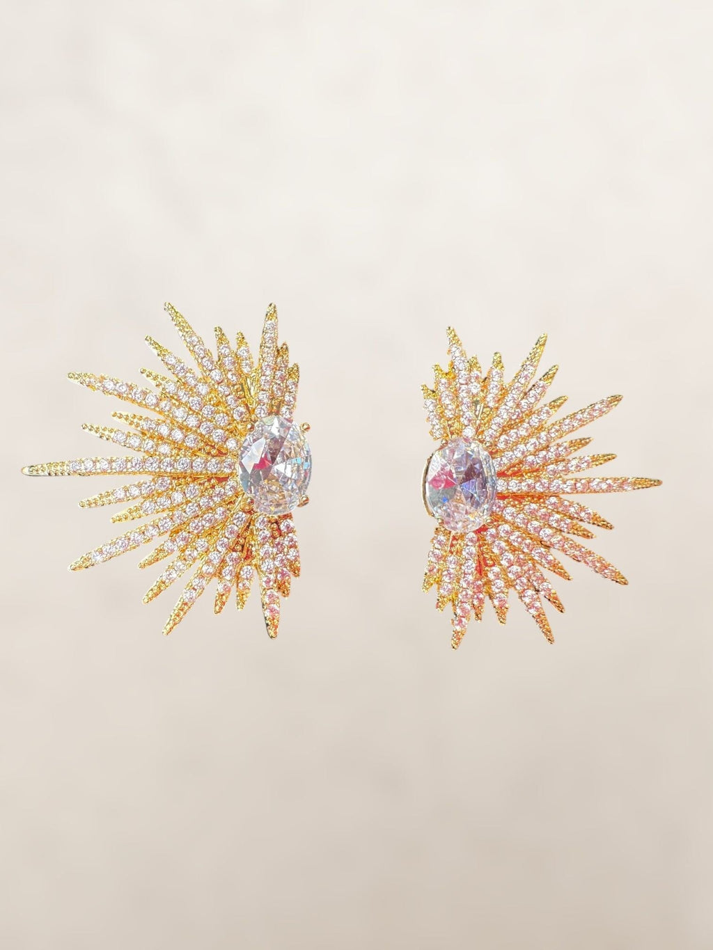 THE SOLARA EARRINGS- GOLD Jewellery & Accessories Coco Jewellery 