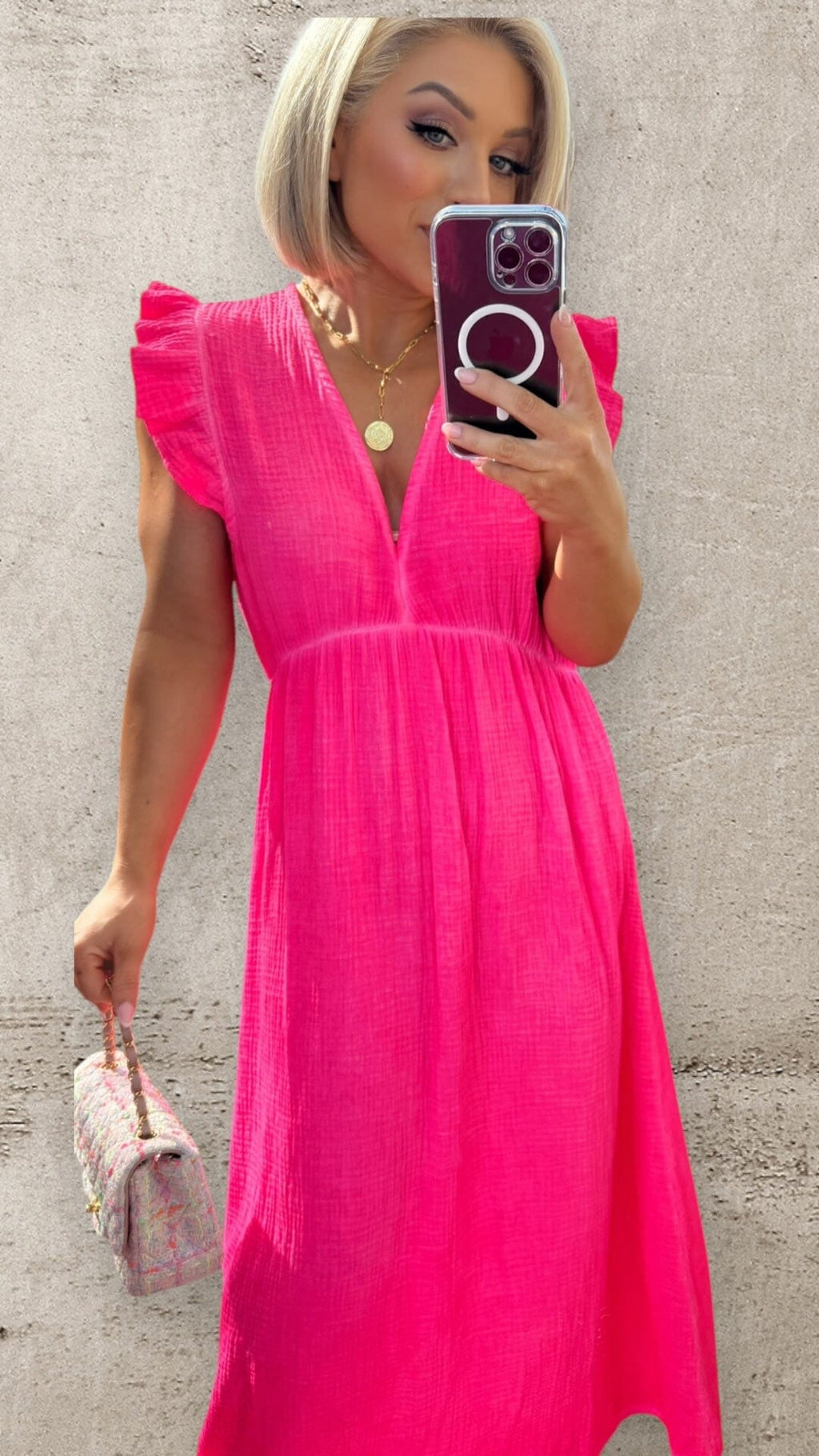 VALENCIA DRESS - NEON GREEN Dresses Noeline 
