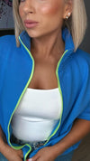 THE VOLT JACKET - ELECTRIC BLUE ⚡️ Coats & Blazers Me & Coz 