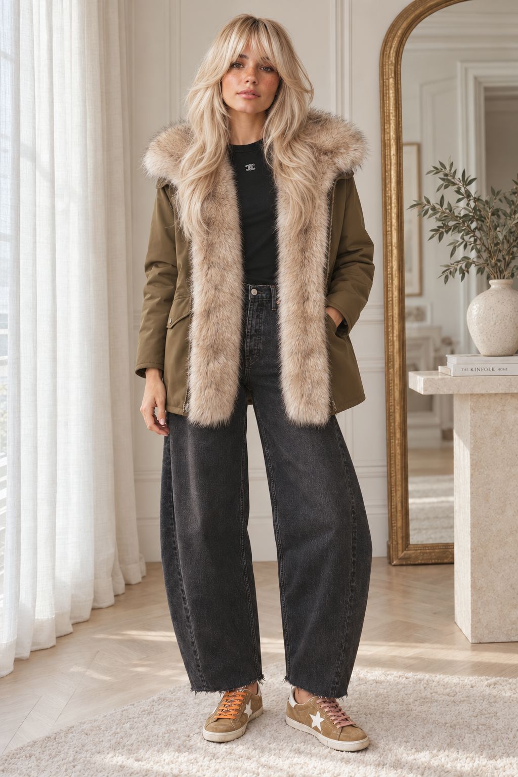 THE SIENNA LUXE PARKA Coats & Blazers Flane Mood 