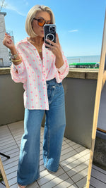 NEON BOW COTTON SHIRT Coco Boutique 