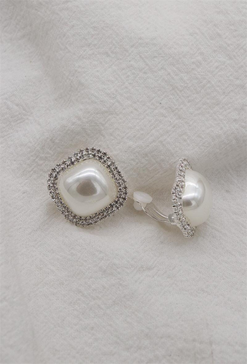 AUDREY PEARL LUXE - SILVER Jewellery & Accessories Coco Jewellery 