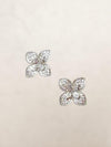 THE FLEUR STUDS - GOLD SILVER Jewellery & Accessories Coco Jewellery 