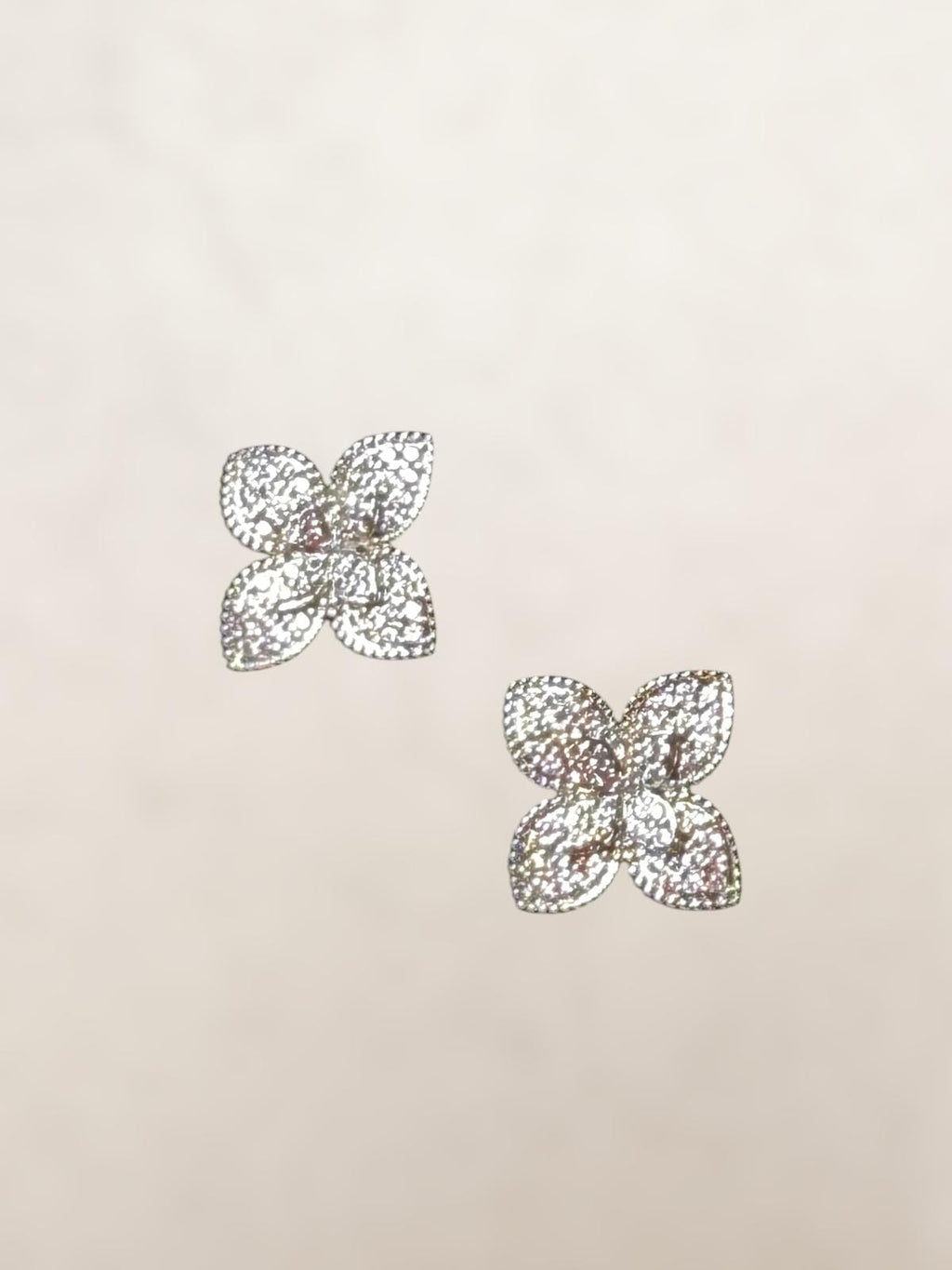 THE FLEUR STUDS - GOLD SILVER Jewellery & Accessories Coco Jewellery 
