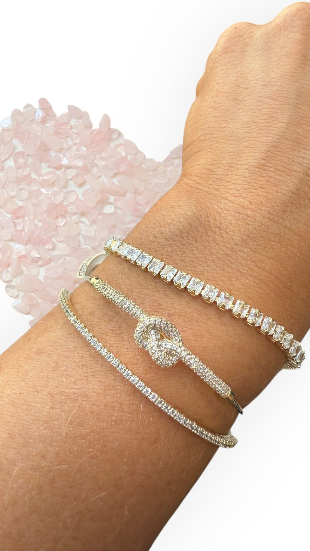 THE LUMIÉRE TENNIS BRACELET - GOLD Jewellery & Accessories Coco Jewellery 